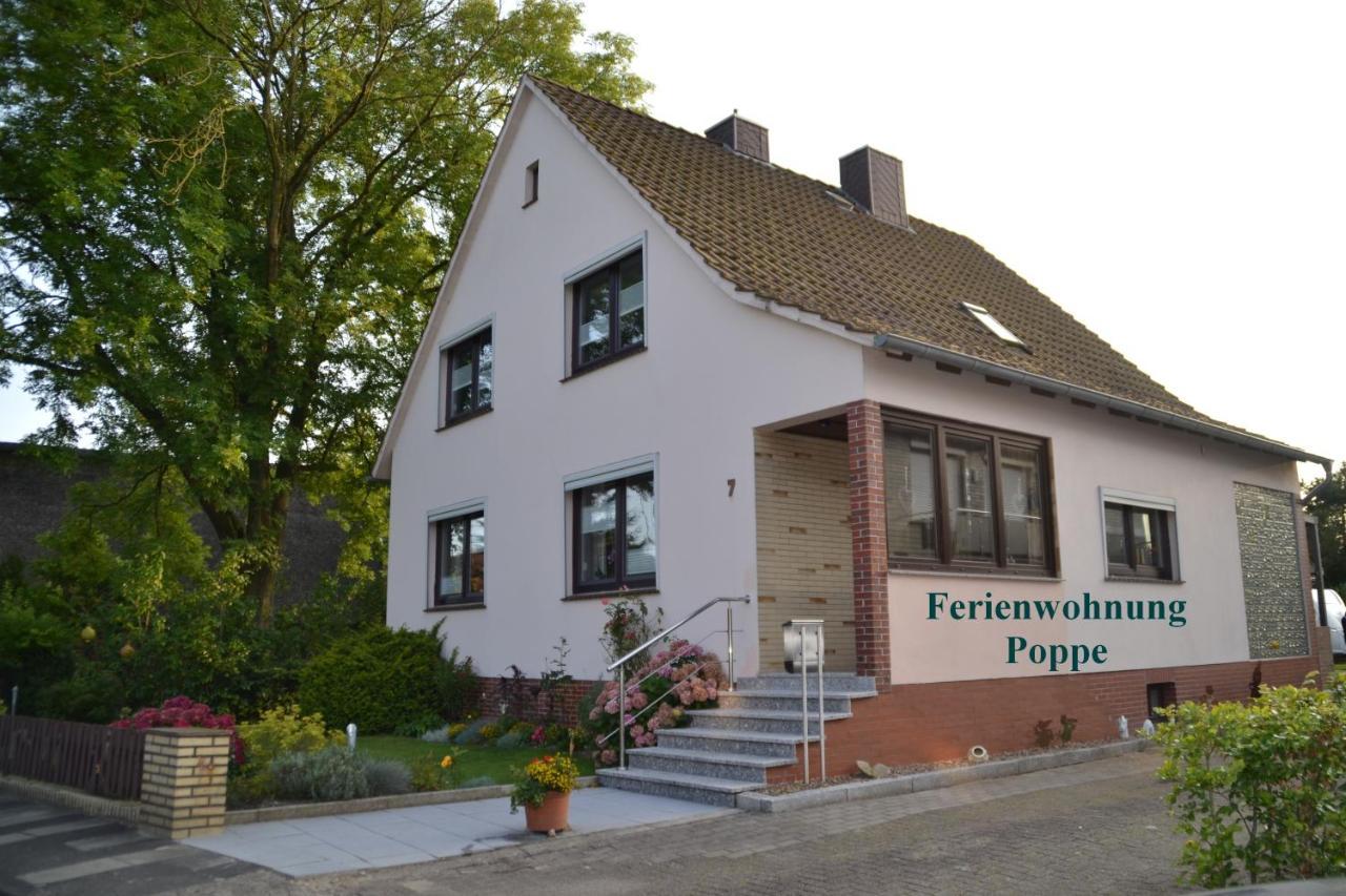 Ferienwohnung Poppe Loxstedt Buitenkant foto
